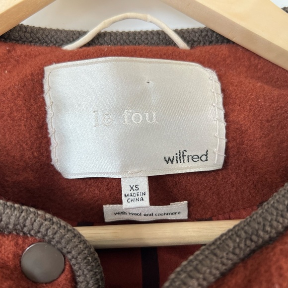 Wool & Cashmere Wilfred Le Fou Ines Jacket - Picture 4 of 7